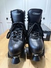 Nattork Model 301 Rollerskates Black Women   s 12 Men   s 11 Quad Skates 10 7 8 Flaw