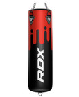 Rdx Punching Bag Unfilled 5 Ft Hang Chain Training Gloves Boxing Muay Thai Mma