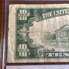 1929  10 Public National Bank And Trust New York Note Fine 