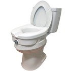 E-z Lock Raised Toilet Seat - 5  Height Increase  Handicap   Elderly Aid With Ha
