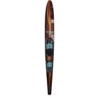 Vintage Connelly Hook 65  Inlaid Mahogany Wood Slalom Waterski 