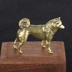 Solid Brass Dog Figurine Small Statue Home Ornaments Animal Figurines Gift