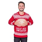 Adult Unisex Ugly Ass Funny Design Ugly Christmas Sweater