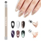 3-in-1 Cat-eye Magnet Nail Art Tool cylindrical   Ball Magnet M03