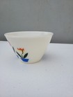 Vintage Anchor Hocking Fire King Tulip Mixing Bowl 1940 s  To 1950 s