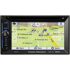 Power Acoustik 6 2    Lcd Double-din Dvd cd Receiver W  Bluetooth   Gps Navigation