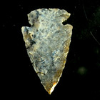 34mm Flint Arrowhead Ohio Collection Project Spear Points Knife Blade 17 80ct