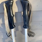 Vintage 1978 U s  Military Cross Country Ski Poles Army Large Baskets 135 Cm