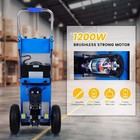 Electric Stair Climbing Dolly  1200w Folding Stair Climber Hand Truck Dolly Cart