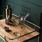 4pk Entertaining Martini Cocktail Glass Set - Clear Glass  Dishwasher-safe  8oz