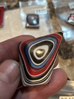 Fordite Cabochon Detroit Agate Lapidary Jewelry Paint Cab -fordite Frenzy-