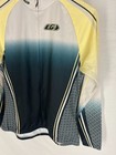 Louis Garneau Long Sleeve Cycling Jersey Women Zip Bicycle Size Medium