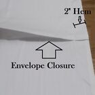 Set Of 2 Solid White 650 Tc Egyptian Cotton Pillow Sham Pair