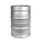 New 1 2 Barrel Sankey  d  Keg - Dual Handle Stainless Steel Beer 15 5 Gallon