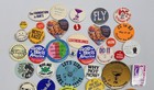 Large Lot   Quantity Of Vintage Miscellaneous Buttons  Pins  And Pinbacks   a 