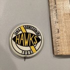 1968 Iowa Hawks Hawkeyes Homecoming Football Pin