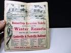 L   N Louisville And Nashville Railroad Time Tables 1914