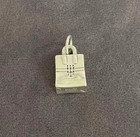 James Avery Retired Shopping Bag Charm S925 Pendant