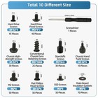400pcs Computer Screws Assortment Kit With Screwdriver Motherboard Standoffs Scr