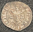 Medieval England  Genuine Edward Ii Hammered Silver Penny  Canterbury Mint