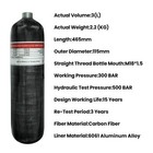 Tuxing Pcp Air Tank 4500 Psi 3l 183ci Carbon Fiber Air Tank With Filling Station