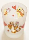 Winnie The Pooh Tigger Piglet Valentine s Day Frosted Glass Candle Holder 4 25 