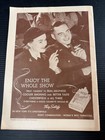 Vtg    44 Center Theatre Rockefeller Hats Off To Ice Program Advertisements Galore