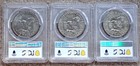 1972 T1  T2   T3 Eisenhower Ike Dollars Pcgs Ms65 Gem Bu  1 Mint Mark 3 Coin Set