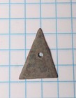 Copper Arrowhead 3 4  Long  New York State Seneca Iroquois 1680