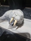 Figurine Of  Walrus Marble Style Figurine   Canada Pearlite