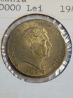 1947 Romania 10000 Lei Brass Uncirculated Coin  rf4