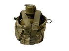 Usgi Military 3 Pc Set 1qt Od Canteen W Molle Acu Pouch Cover   Stainless Cup