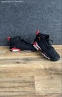 Jordan Mvp Black University Red White Infrared Basketball Shoes Size 7y