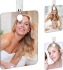 Shower Mirror  9 8 X 7 9 Inch Anti-fog Shaving Mirror With Adhesive Hook