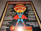 Dc Comics World Of Superman  Poster Vintage 1970s Metropolis Curt Swan Art