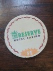The Reserve Hotel Casino  1 Henderson Nevada Casino Chip Elephant