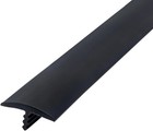 20 Feet 1  Smooth Black T-molding Transition Strip Stripping