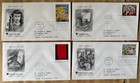 2010 Abstract Expressionists Complete 10 Fdc Set Pollock Rothko De Kooning Cache