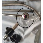 6 Dent Rod W 18 Balls Laser Point System For All Sax Neck small Bore Instruments