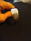 Antique Victorian Tea Spoon Cuff Bracelet Monogrammed 