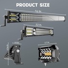 Led Work Light Kit  52    22  Light Bars  4 Pods   Wiring Harness