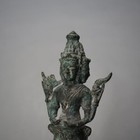 Antique Cast Bronze Tibetan Buddha Shiva Figure 19thc