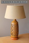 Fantastic  Mid Century Danish Modern Table Lamp  50 s 60 s Vtg Sculptural Raymor