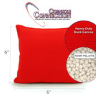 Set Of 8 Cornhole Bags     Pick Any 2 Colors     Durable   Handmade     With Carry Bag