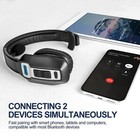 Noise-cancel Wireless Headset For Gaming     Immersive Audio     60hr Battery