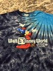Walt Disney World Parks 2017 T-shirt Tee Tie Dye Mickey Mouse Fantasia Size Xl