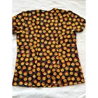 Ladies Emoji Scrub Top
