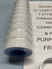 Teflon Tape 1 2    X 520    Mil Spec T-27730a Ptfe Thread Sealant 10 Roll Sleeve