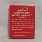 Vintage 1979 Uno Card Game International Games Sealed Deck Never Opened See Pics