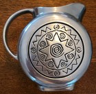 Vintage Wilton Armetale Reggae Pewter Pitcher W  Original Box   Booklet